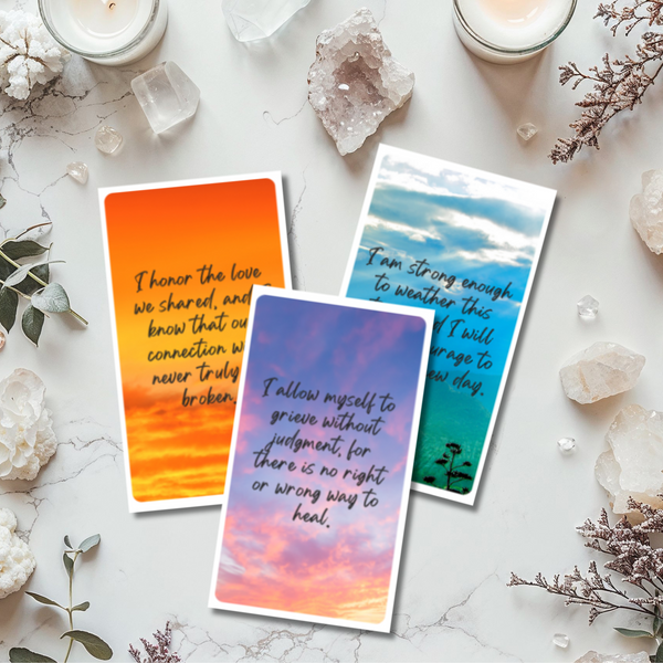 Soulful Warrior: Loss - Affirmation Cards for Grief Recovery